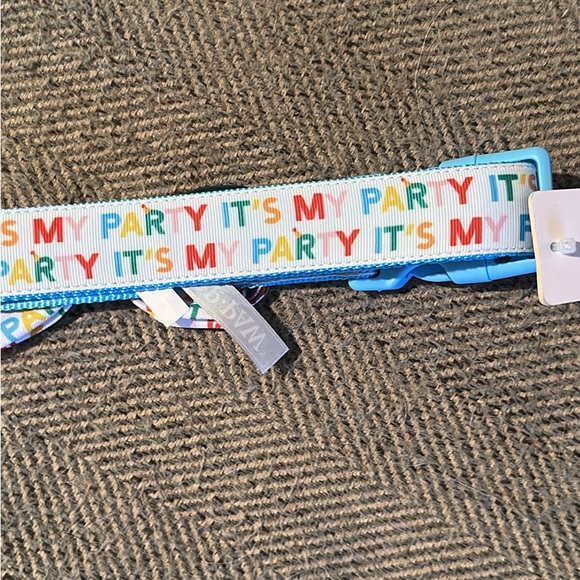 Top Paw Multicolor Party Dog Collar - Picture 3 of 6